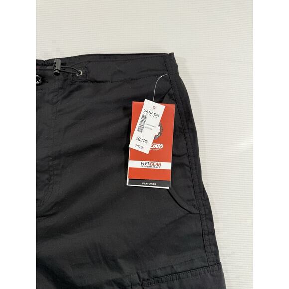 Canada WeatherGear FlexGear Cargo Pants Black XL Mens Hiking Work NWT - Picture 2 of 10